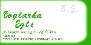 boglarka egli business card